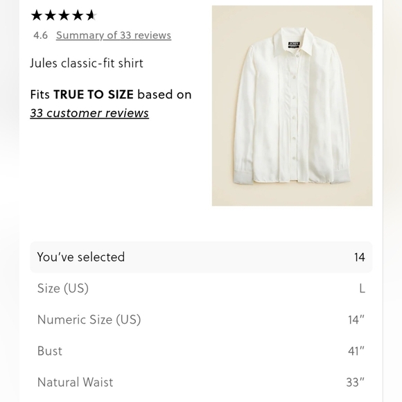 J.Crew Jules classic-fit shirt - Picture 6 of 8